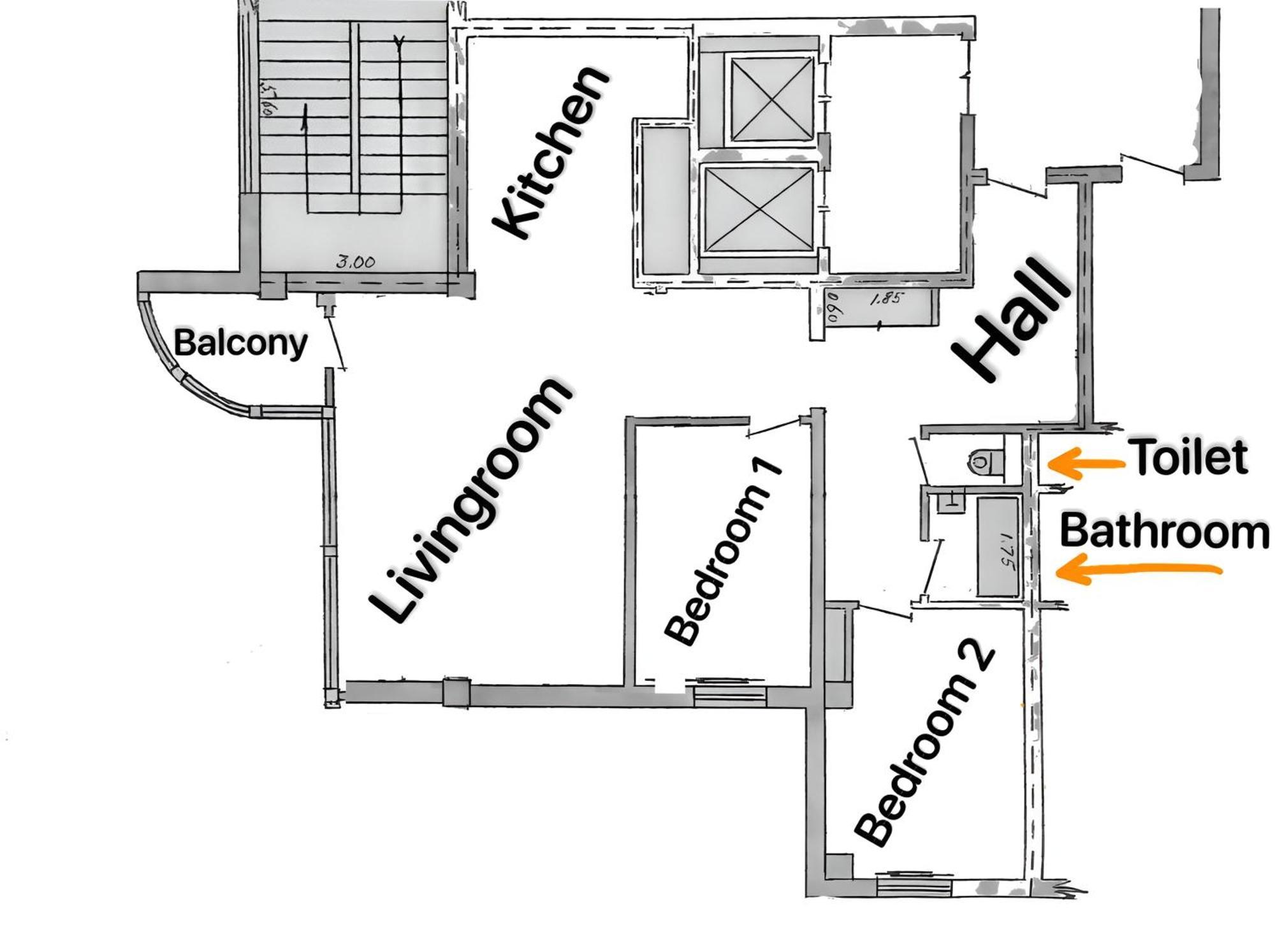 Downtown Big Apartment Tashkent Exterior photo